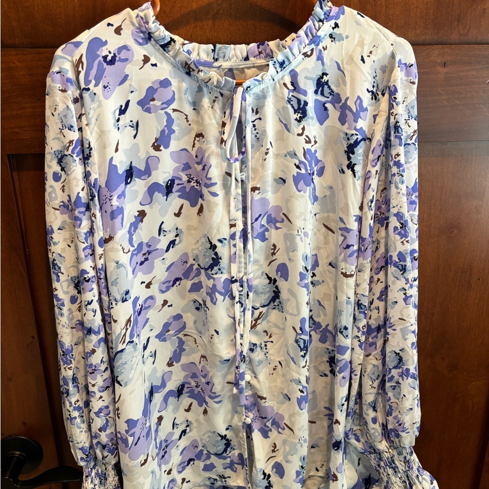 Floral Long Sleeve Blouse